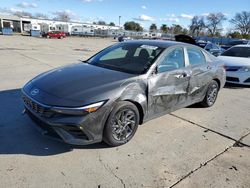 Salvage cars for sale at Sacramento, CA auction: 2024 Hyundai Elantra SEL