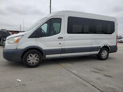 Salvage cars for sale at Grand Prairie, TX auction: 2016 Ford Transit T-350