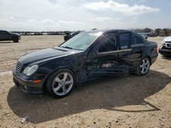 Salvage cars for sale at San Antonio, TX auction: 2005 Mercedes-Benz C 230K Sport Sedan