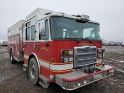 Salvage trucks for sale at Portland, MI auction: 2021 Pierce Mfg. Inc. 2021 Pierce Arrow Fire Truck