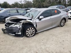 Salvage cars for sale at Ocala, FL auction: 2018 Toyota Camry L