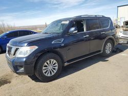 Salvage cars for sale at Albuquerque, NM auction: 2017 Nissan Armada SV