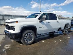 Salvage cars for sale at Littleton, CO auction: 2025 Chevrolet Silverado K2500 Custom