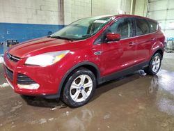 Salvage cars for sale at Woodhaven, MI auction: 2016 Ford Escape SE