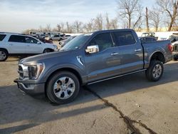 Salvage cars for sale at Bridgeton, MO auction: 2022 Ford F150 Supercrew