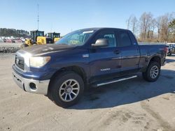 Salvage cars for sale at Dunn, NC auction: 2007 Toyota Tundra Double Cab SR5