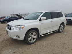 Salvage cars for sale from Copart Haslet, TX: 2008 Toyota Highlander Limited