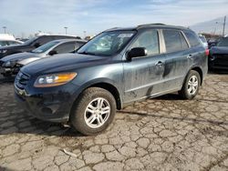 Salvage cars for sale at Indianapolis, IN auction: 2011 Hyundai Santa FE GLS