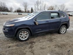 Salvage cars for sale at Portland, MI auction: 2015 Jeep Cherokee Latitude