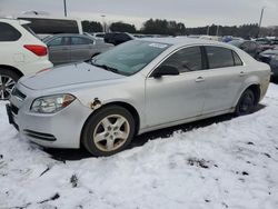 Chevrolet salvage cars for sale: 2009 Chevrolet Malibu LS