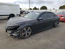 Salvage cars for sale at Miami, FL auction: 2017 BMW 750 I