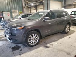 Salvage cars for sale at Eldridge, IA auction: 2016 Jeep Cherokee Limited