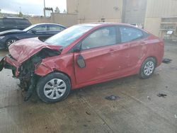 Salvage cars for sale at Gaston, SC auction: 2017 Hyundai Accent SE