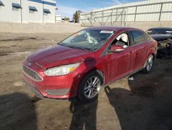 Salvage cars for sale at auction: 2016 Ford Focus SE