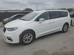 Chrysler Vehiculos salvage en venta: 2022 Chrysler Pacifica Limited