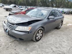 Salvage cars for sale at Ocala, FL auction: 2009 Hyundai Sonata GLS