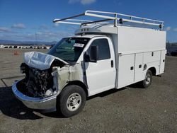 Salvage trucks for sale at American Canyon, CA auction: 2017 Chevrolet Express G3500