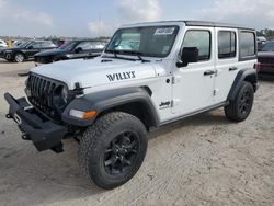 Jeep salvage cars for sale: 2021 Jeep Wrangler Unlimited Sport