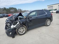 Salvage cars for sale at Gaston, SC auction: 2021 Chevrolet Equinox LT