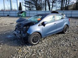 KIA salvage cars for sale: 2016 KIA Rio LX