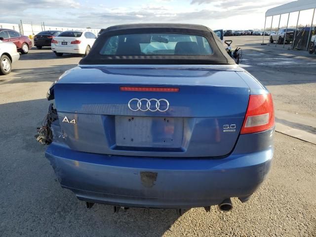 2005 Audi A4 Quattro Cabriolet