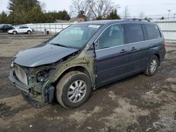 Salvage cars for sale at Finksburg, MD auction: 2010 Honda Odyssey EXL