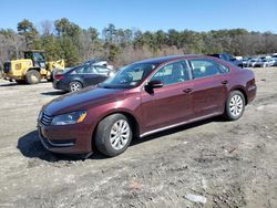 Salvage cars for sale at Seaford, DE auction: 2014 Volkswagen Passat S