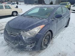 Salvage cars for sale from Copart Cow Bay, NS: 2011 Hyundai Elantra GLS