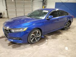 Salvage cars for sale at Chalfont, PA auction: 2020 Honda Accord Sport