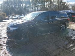 Salvage cars for sale at North Billerica, MA auction: 2022 Honda Odyssey EXL