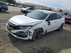 Salvage cars for sale at Martinez, CA auction: 2020 Honda Civic Sport