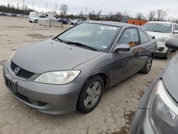 Salvage cars for sale at Bridgeton, MO auction: 2004 Honda Civic EX