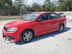 Salvage cars for sale at Fort Pierce, FL auction: 2015 Volkswagen Jetta Base