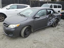 Salvage cars for sale at auction: 2012 Toyota Corolla Base