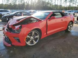 Salvage cars for sale at Harleyville, SC auction: 2017 Chevrolet Camaro SS