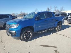 Salvage cars for sale at Bridgeton, MO auction: 2022 Chevrolet Colorado Z71