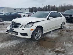 Salvage cars for sale at Cookstown, ON auction: 2012 Mercedes-Benz E 550 4matic