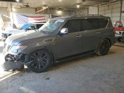 Salvage cars for sale at Columbia, MO auction: 2017 Nissan Armada SV