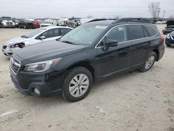 Salvage cars for sale at Kansas City, KS auction: 2019 Subaru Outback 2.5I Premium