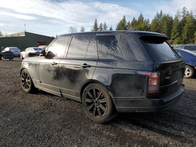 2017 Land Rover Range Rover Supercharged