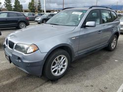 Vehiculos salvage en venta de Copart Rancho Cucamonga, CA: 2004 BMW X3 2.5I