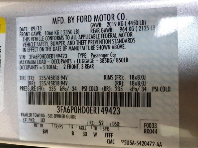 2014 Ford Fusion SE