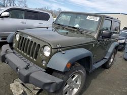 Jeep Wrangler Sport salvage cars for sale: 2015 Jeep Wrangler Sport