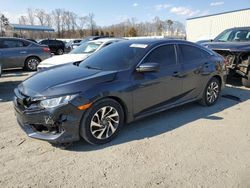 Salvage cars for sale at Spartanburg, SC auction: 2016 Honda Civic EX