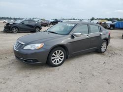 Salvage cars for sale at Houston, TX auction: 2014 Chrysler 200 Limited