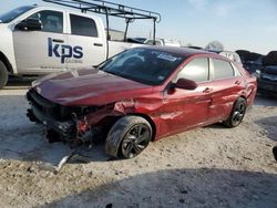 Salvage cars for sale at Haslet, TX auction: 2023 Hyundai Elantra SEL