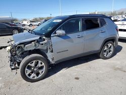 Salvage cars for sale at Las Vegas, NV auction: 2020 Jeep Compass Limited