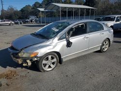 Salvage cars for sale at Savannah, GA auction: 2007 Honda Civic EX