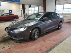 Salvage cars for sale at Angola, NY auction: 2015 Chrysler 200 S