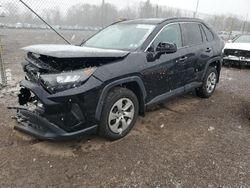 Carros salvage sin ofertas aún a la venta en subasta: 2021 Toyota Rav4 LE